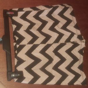 Charlotte Russe Zig Zag Shorts